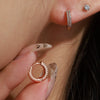 Wholesale Jewelry Geometric Copper Alloy Electroplated Women's Earrings