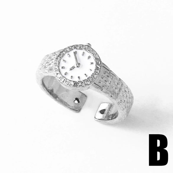 Wholesale Jewelry Geometric Copper Electroplated Ring