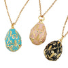 Wholesale Jewelry Geometric Copper Electroplating Dripping Oil Pendant Necklace