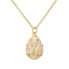 Wholesale Jewelry Geometric Copper Electroplating Dripping Oil Pendant Necklace