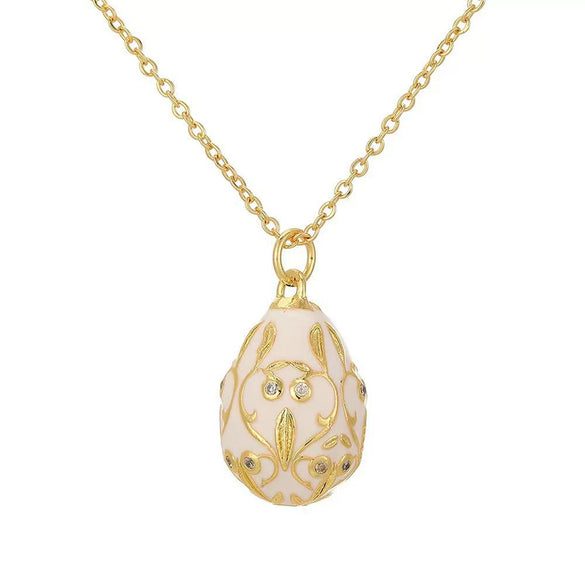 Wholesale Jewelry Geometric Copper Electroplating Dripping Oil Pendant Necklace