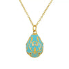 Wholesale Jewelry Geometric Copper Electroplating Dripping Oil Pendant Necklace