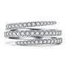 Wholesale Jewelry Geometric Copper Electroplating Three Circles Full Diamond Ring For Men And Women