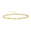 Wholesale Jewelry Geometric Copper Gold Plated Bracelet And Necklace Set