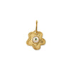 Wholesale Jewelry Geometric Copper Heart Shape Pendant Necklace With Regular Chain Gold Plated