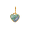 Wholesale Jewelry Geometric Copper Heart Shape Pendant Necklace With Regular Chain Gold Plated