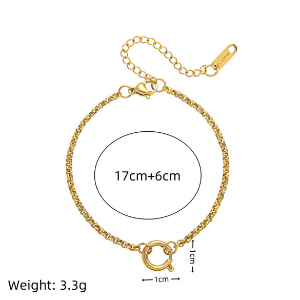 Wholesale Jewelry Geometric Copper Heart Shape Pendant Necklace With Regular Chain Gold Plated