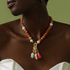 Wholesale Jewelry Geometric Copper Heart Shape Pendant Necklace With Regular Chain Gold Plated