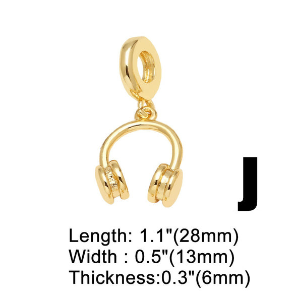 Wholesale Jewelry Geometric Copper 18K Gold Plated Electroplating Love Cross Bracelet Unisex Accessories