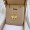 Wholesale Jewelry Geometric Copper Pendant Stainless Steel Necklace For Unisex