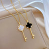Wholesale Jewelry Geometric Copper Pendant Stainless Steel Necklace For Women