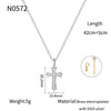 Wholesale Jewelry Geometric Copper Real Gold Plated Pendant Necklace For Women