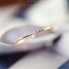 Wholesale Jewelry Geometric Copper Women's Ring With Electroplating
