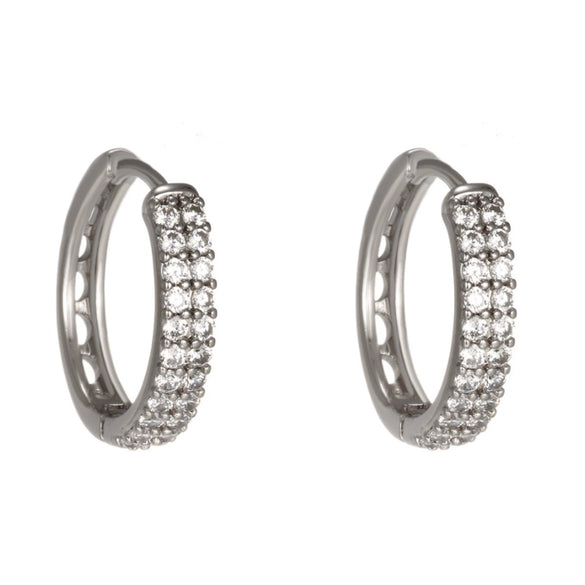 Wholesale Jewelry Geometric Copper Zinc Alloy Electroplated Earrings