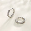 Wholesale Jewelry Geometric Copper Zinc Alloy Electroplated Earrings