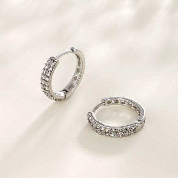 Wholesale Jewelry Geometric Copper Zinc Alloy Electroplated Earrings