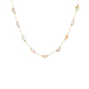 Wholesale Jewelry Geometric Fivepointed Star Motherofpearl Stainless Steel Electroplated Necklace And Bracelet For Women