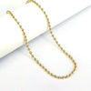 Wholesale Jewelry Geometric Gold Plated Copper Beads Electroplated Adjustable Necklace Unisex With Water Wave Chain And Mixed Gem Inlay