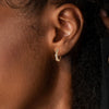 Wholesale Jewelry Geometric Gold Plated Copper Earrings