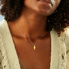 Wholesale Jewelry Geometric Leaf Feather 925 Sterling Silver Ochain Necklace For Women