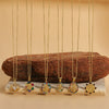 Wholesale Jewelry Geometric Round Copper Mixed Gem Inlay Electroplated Ochain Necklace For Women
