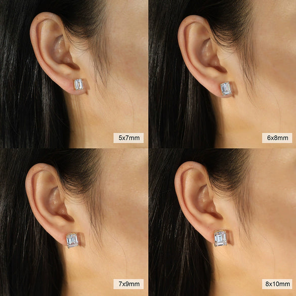 Wholesale Jewelry Geometric S925 Silver Stud Earrings Plated With 14K Gold