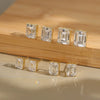 Wholesale Jewelry Geometric S925 Silver Stud Earrings Plated With 14K Gold