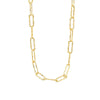 Wholesale Jewelry Geometric S925 Sterling Silver Electroplated Necklace For Women