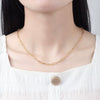Wholesale Jewelry Geometric S925 Sterling Silver Electroplated Necklace For Women