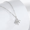 Wholesale Jewelry Geometric S925 Sterling Silver Irregular Necklace Creative Personality Design