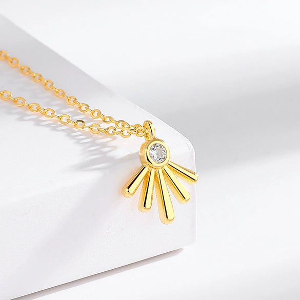Wholesale Jewelry Geometric S925 Sterling Silver Irregular Necklace Creative Personality Design