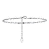 Wholesale Jewelry Geometric S925 Sterling Silver Twisted Chain Electroplated