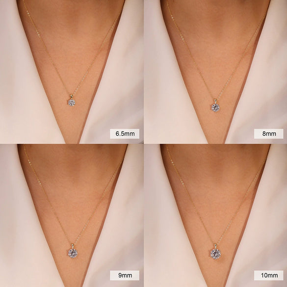 Wholesale Jewelry Geometric Silver 925 Sterling Silver Zircon Electroplated Cross Chain Necklace