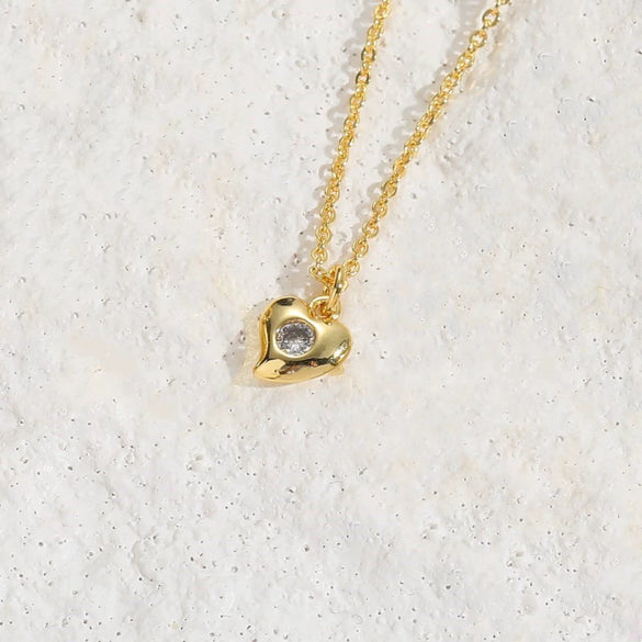 Wholesale Jewelry Geometric Sixpointed Star Zircon Copper Electroplated Ochain Pendant Necklace For Women