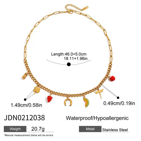 Wholesale Jewelry Geometric Stainless Steel And Titanium Steel Old Style Chain With Electroplating