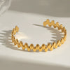 Wholesale Jewelry Geometric Stainless Steel Electroplated Bracelet