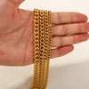Wholesale Jewelry Geometric Stainless Steel Electroplating Round Grinding Unisex Bracelet