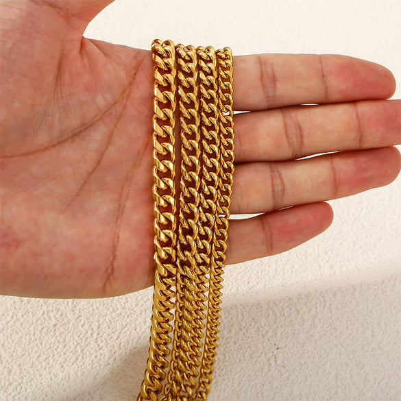 Wholesale Jewelry Geometric Stainless Steel Electroplating Round Grinding Unisex Bracelet