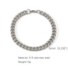 Wholesale Jewelry Geometric Stainless Steel Electroplating Round Grinding Unisex Bracelet