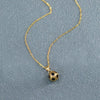 Wholesale Jewelry Geometric Stainless Steel Football World Cup Pendant Dripping Oil Ochain Necklace Unisex