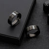 Wholesale Jewelry Geometric Stainless Steel Ring Electroplating Unisex