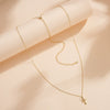 Wholesale Jewelry Geometric 925 Sterling Silver Electroplated Thin Chain Body Chain