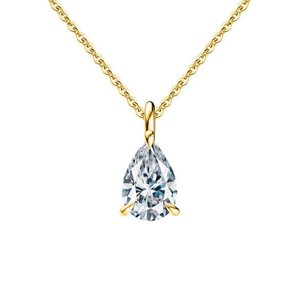 Wholesale Jewelry Geometric Sterling Silver 925 Moissanite Electroplated Necklace And Earrings For Women