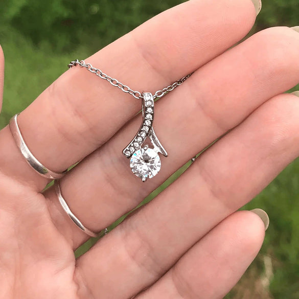 Wholesale Jewelry Geometric 925 Sterling Silver Ochain Mini Zircon Pendant Necklace For Women