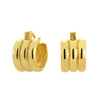 Wholesale Jewelry Geometric Style S925 Silver Electroplated Earrings