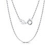 Wholesale Jewelry Geometric Style S925 Sterling Silver Bamboo Chain Necklace Unisex