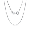 Wholesale Jewelry Geometric Style S925 Sterling Silver Bamboo Chain Necklace Unisex