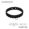 Wholesale Jewelry Geometric 316L Stainless Steel Goldplated Bracelet