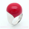 Wholesale Jewelry Geometric Titanium Steel Ring And Bracelet With Enamel Drop Glaze And Electroplating