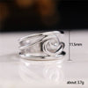 Wholesale Jewelry Geometric Wave Copper Electroplated Women's Ring